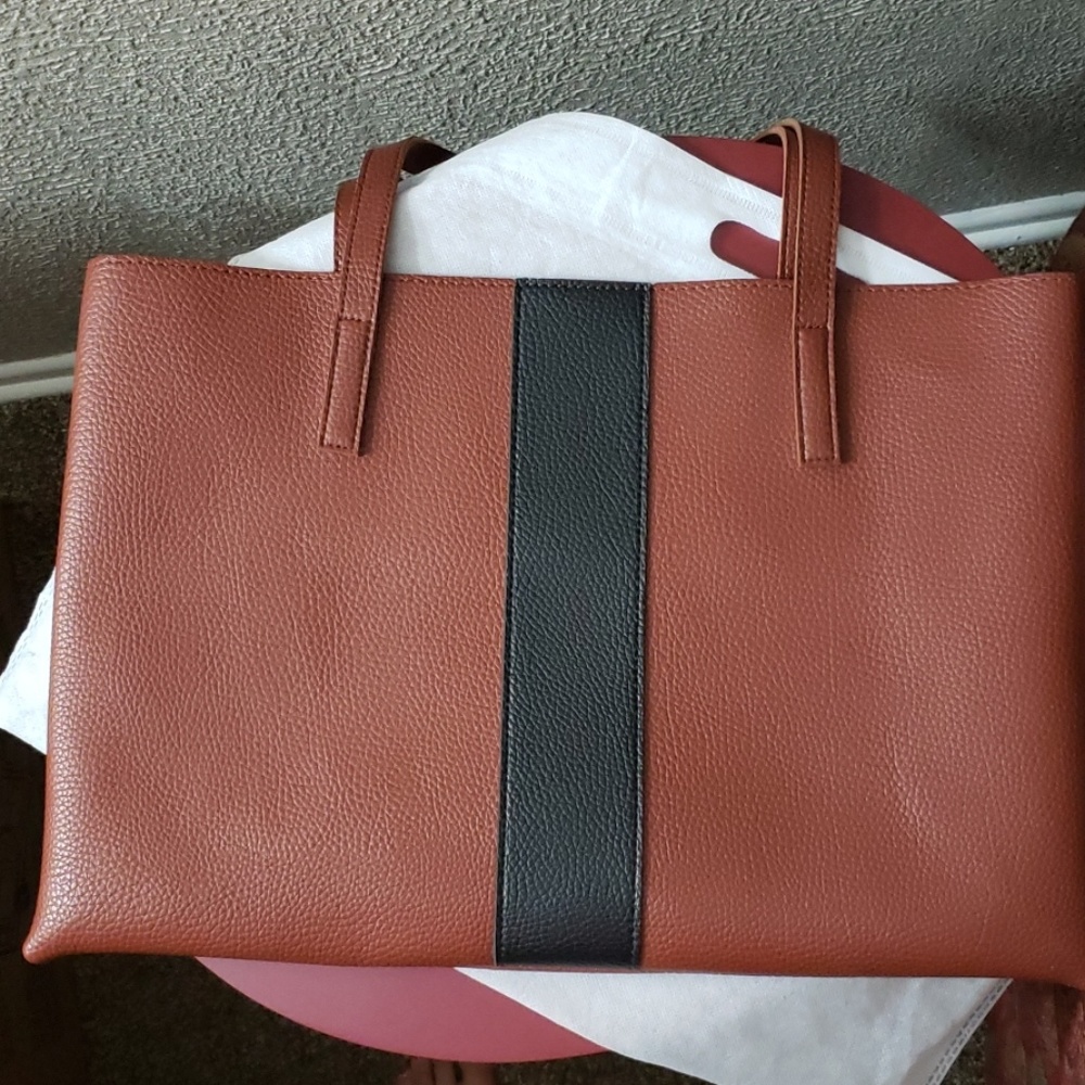 Vince Camuto black and brown purse